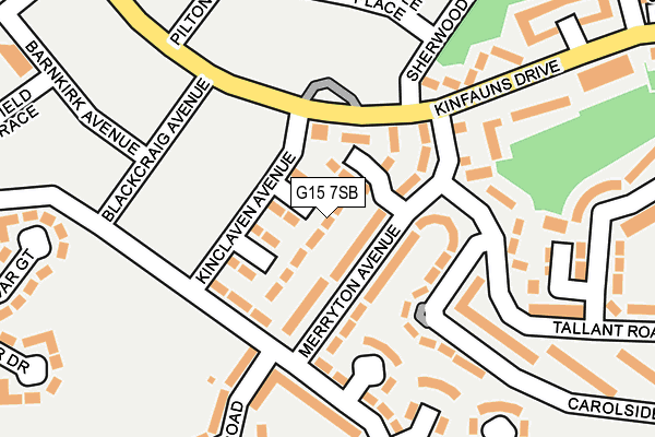 G15 7SB map - OS OpenMap – Local (Ordnance Survey) G15 7SB map - OS OpenMap – Local (Ordnance Survey)