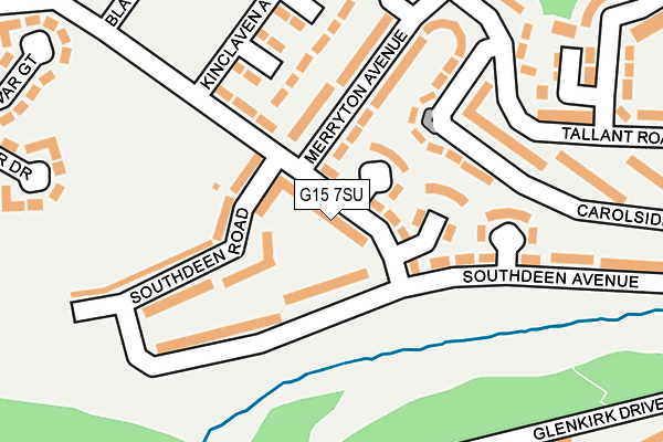 G15 7SU map - OS OpenMap – Local (Ordnance Survey) G15 7SU map - OS OpenMap – Local (Ordnance Survey)