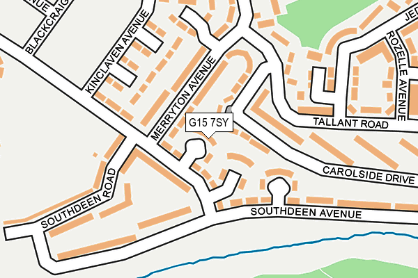 G15 7SY map - OS OpenMap – Local (Ordnance Survey) G15 7SY map - OS OpenMap – Local (Ordnance Survey)