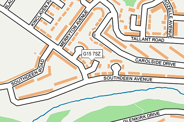 G15 7SZ map - OS OpenMap – Local (Ordnance Survey) G15 7SZ map - OS OpenMap – Local (Ordnance Survey)