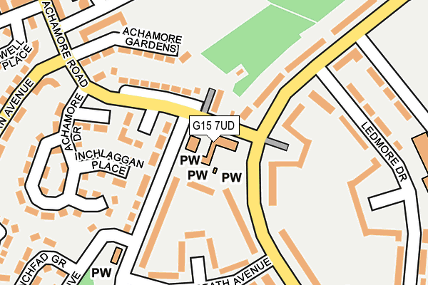 G15 7UD map - OS OpenMap – Local (Ordnance Survey) G15 7UD map - OS OpenMap – Local (Ordnance Survey)