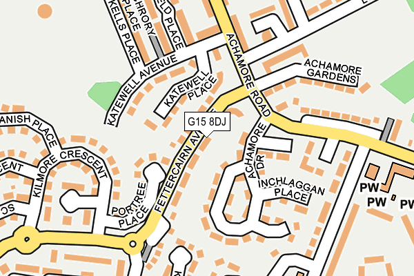 G15 8DJ map - OS OpenMap – Local (Ordnance Survey) G15 8DJ map - OS OpenMap – Local (Ordnance Survey)