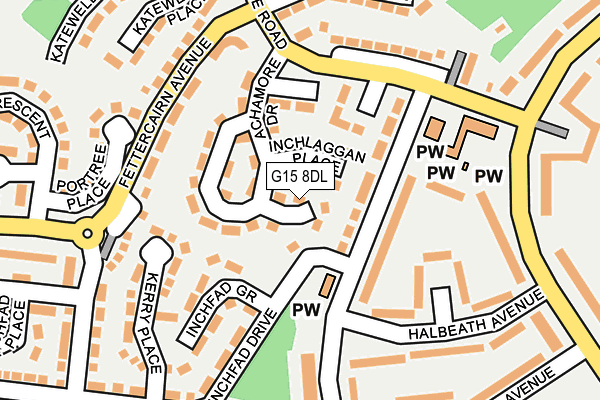G15 8DL map - OS OpenMap – Local (Ordnance Survey) G15 8DL map - OS OpenMap – Local (Ordnance Survey)