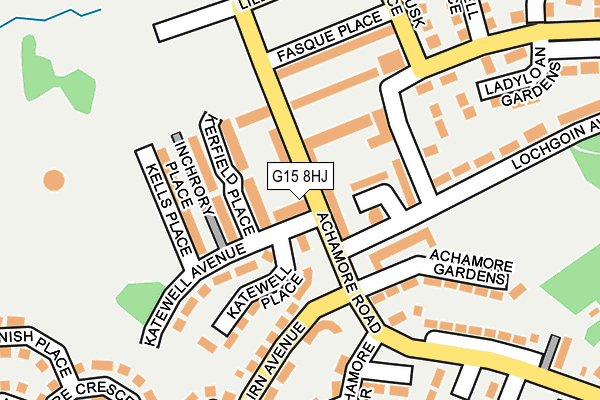 G15 8HJ map - OS OpenMap – Local (Ordnance Survey) G15 8HJ map - OS OpenMap – Local (Ordnance Survey)