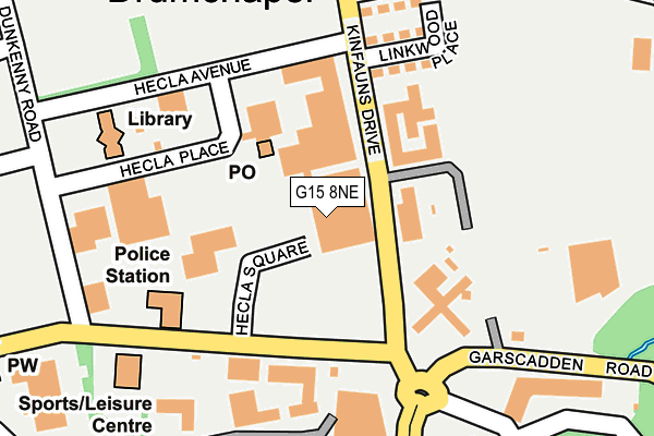 G15 8NE map - OS OpenMap – Local (Ordnance Survey) G15 8NE map - OS OpenMap – Local (Ordnance Survey)