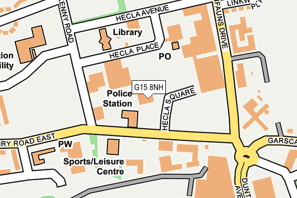 G15 8NH map - OS OpenMap – Local (Ordnance Survey) G15 8NH map - OS OpenMap – Local (Ordnance Survey)