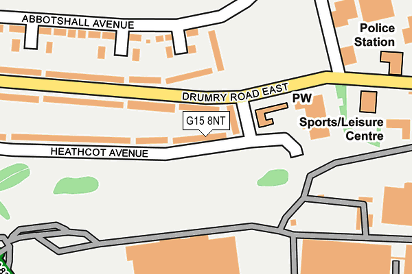 G15 8NT map - OS OpenMap – Local (Ordnance Survey) G15 8NT map - OS OpenMap – Local (Ordnance Survey)