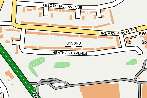 G15 8NU map - OS OpenMap – Local (Ordnance Survey) G15 8NU map - OS OpenMap – Local (Ordnance Survey)