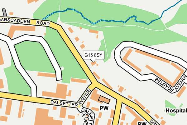 G15 8SY map - OS OpenMap – Local (Ordnance Survey) G15 8SY map - OS OpenMap – Local (Ordnance Survey)