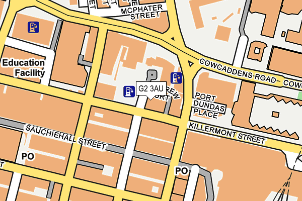 G2 3AU map - OS OpenMap – Local (Ordnance Survey) G2 3AU map - OS OpenMap – Local (Ordnance Survey)