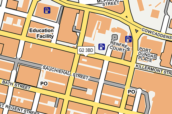 G2 3BD map - OS OpenMap – Local (Ordnance Survey) G2 3BD map - OS OpenMap – Local (Ordnance Survey)