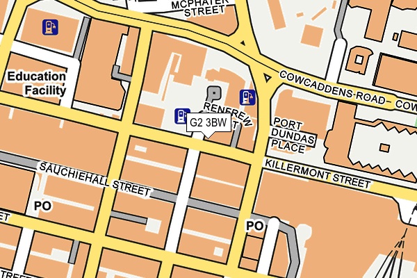 G2 3BW map - OS OpenMap – Local (Ordnance Survey) G2 3BW map - OS OpenMap – Local (Ordnance Survey)