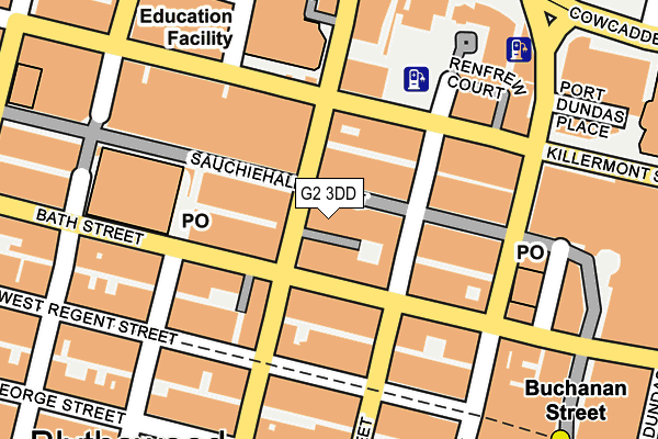 G2 3DD map - OS OpenMap – Local (Ordnance Survey) G2 3DD map - OS OpenMap – Local (Ordnance Survey)