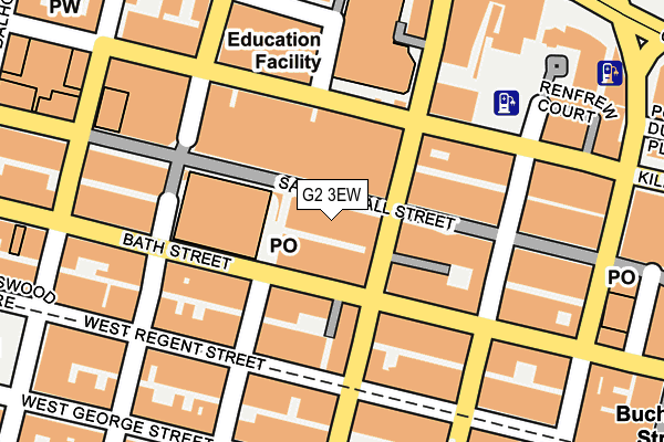 G2 3EW map - OS OpenMap – Local (Ordnance Survey) G2 3EW map - OS OpenMap – Local (Ordnance Survey)