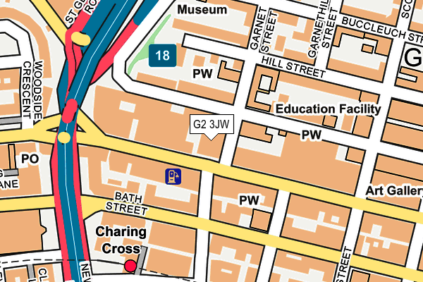 G2 3JW map - OS OpenMap – Local (Ordnance Survey) G2 3JW map - OS OpenMap – Local (Ordnance Survey)