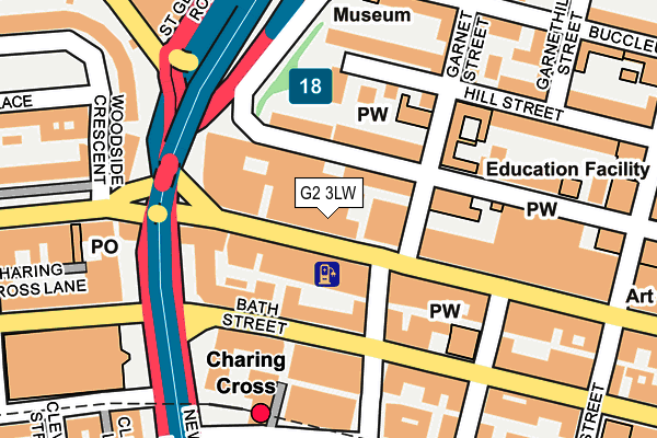 G2 3LW map - OS OpenMap – Local (Ordnance Survey) G2 3LW map - OS OpenMap – Local (Ordnance Survey)
