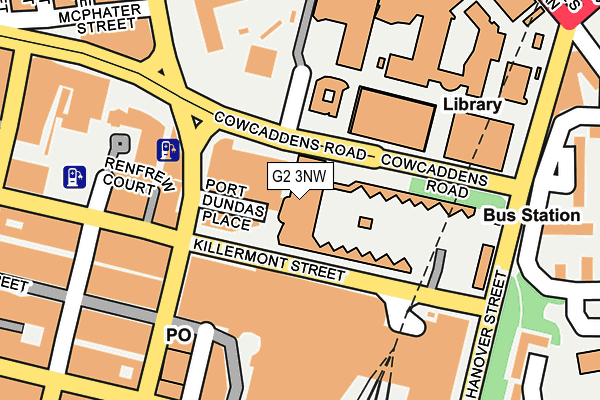 G2 3NW map - OS OpenMap – Local (Ordnance Survey) G2 3NW map - OS OpenMap – Local (Ordnance Survey)