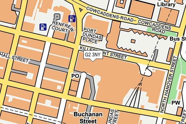 G2 3NY map - OS OpenMap – Local (Ordnance Survey) G2 3NY map - OS OpenMap – Local (Ordnance Survey)