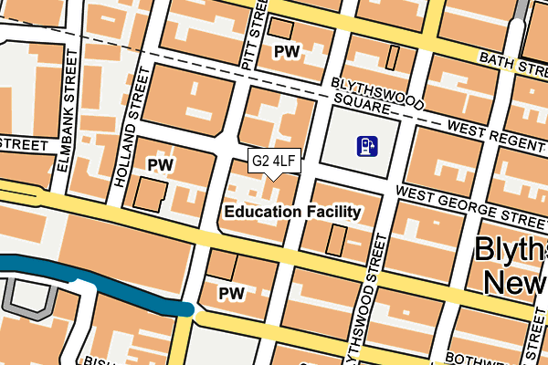 G2 4LF map - OS OpenMap – Local (Ordnance Survey) G2 4LF map - OS OpenMap – Local (Ordnance Survey)