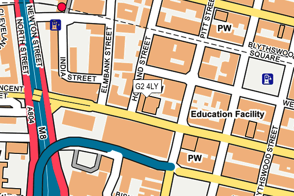 G2 4LY map - OS OpenMap – Local (Ordnance Survey) G2 4LY map - OS OpenMap – Local (Ordnance Survey)