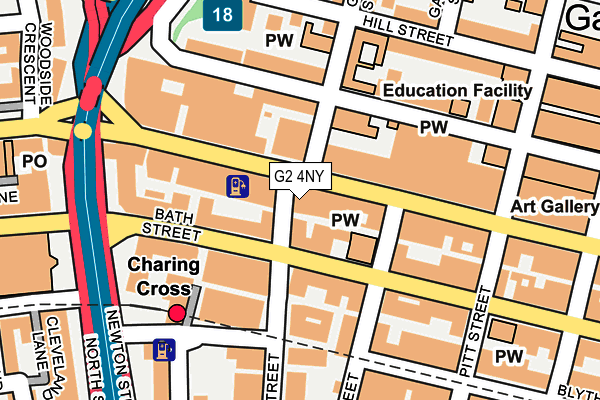 G2 4NY map - OS OpenMap – Local (Ordnance Survey) G2 4NY map - OS OpenMap – Local (Ordnance Survey)