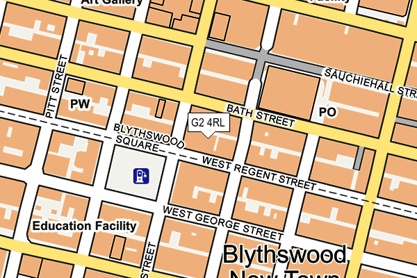 G2 4RL map - OS OpenMap – Local (Ordnance Survey) G2 4RL map - OS OpenMap – Local (Ordnance Survey)