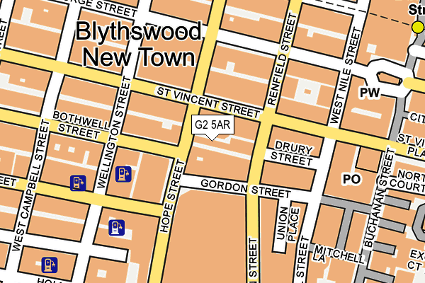 G2 5AR map - OS OpenMap – Local (Ordnance Survey) G2 5AR map - OS OpenMap – Local (Ordnance Survey)