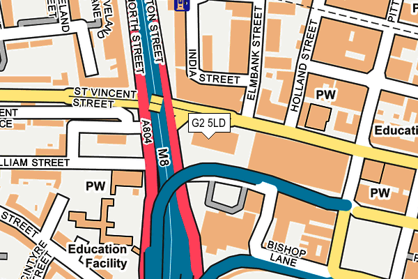 G2 5LD map - OS OpenMap – Local (Ordnance Survey) G2 5LD map - OS OpenMap – Local (Ordnance Survey)