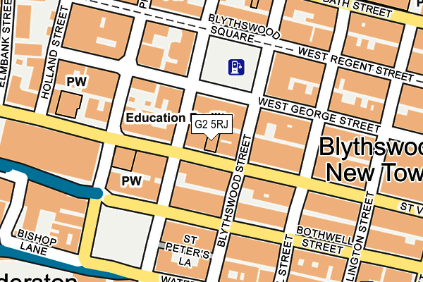 G2 5RJ map - OS OpenMap – Local (Ordnance Survey) G2 5RJ map - OS OpenMap – Local (Ordnance Survey)