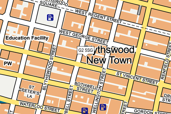 G2 5SG map - OS OpenMap – Local (Ordnance Survey) G2 5SG map - OS OpenMap – Local (Ordnance Survey)