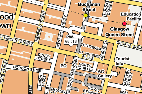 G2 5TS map - OS OpenMap – Local (Ordnance Survey) G2 5TS map - OS OpenMap – Local (Ordnance Survey)