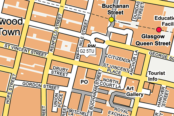 G2 5TU map - OS OpenMap – Local (Ordnance Survey) G2 5TU map - OS OpenMap – Local (Ordnance Survey)