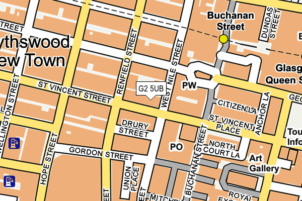 G2 5UB map - OS OpenMap – Local (Ordnance Survey) G2 5UB map - OS OpenMap – Local (Ordnance Survey)