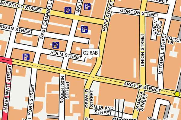 G2 6AB map - OS OpenMap – Local (Ordnance Survey) G2 6AB map - OS OpenMap – Local (Ordnance Survey)