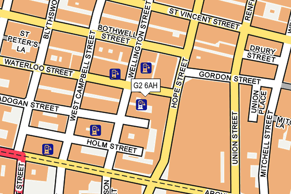 G2 6AH map - OS OpenMap – Local (Ordnance Survey) G2 6AH map - OS OpenMap – Local (Ordnance Survey)
