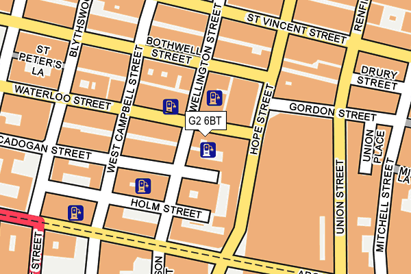 G2 6BT map - OS OpenMap – Local (Ordnance Survey) G2 6BT map - OS OpenMap – Local (Ordnance Survey)