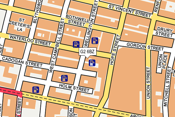 G2 6BZ map - OS OpenMap – Local (Ordnance Survey) G2 6BZ map - OS OpenMap – Local (Ordnance Survey)
