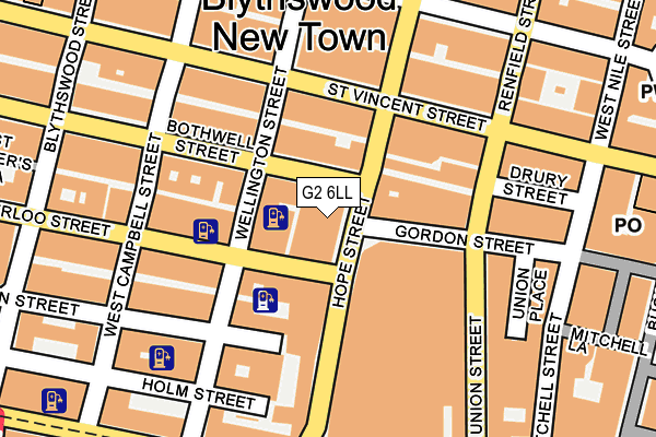 G2 6LL map - OS OpenMap – Local (Ordnance Survey) G2 6LL map - OS OpenMap – Local (Ordnance Survey)