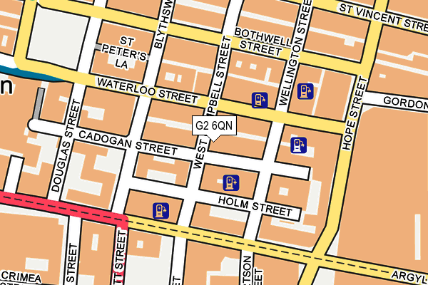 G2 6QN map - OS OpenMap – Local (Ordnance Survey) G2 6QN map - OS OpenMap – Local (Ordnance Survey)