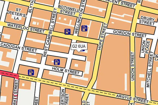 G2 6UA map - OS OpenMap – Local (Ordnance Survey) G2 6UA map - OS OpenMap – Local (Ordnance Survey)