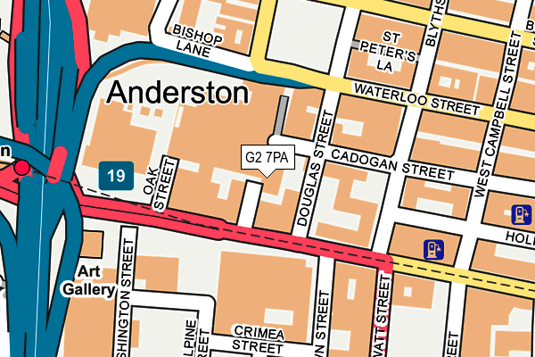 G2 7PA map - OS OpenMap – Local (Ordnance Survey) G2 7PA map - OS OpenMap – Local (Ordnance Survey)
