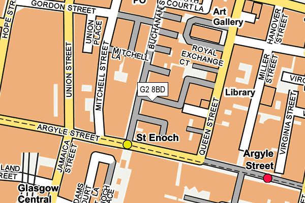 G2 8BD map - OS OpenMap – Local (Ordnance Survey) G2 8BD map - OS OpenMap – Local (Ordnance Survey)