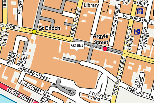 G2 8BJ map - OS OpenMap – Local (Ordnance Survey) G2 8BJ map - OS OpenMap – Local (Ordnance Survey)