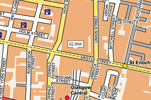 G2 8HA map - OS OpenMap – Local (Ordnance Survey) G2 8HA map - OS OpenMap – Local (Ordnance Survey)
