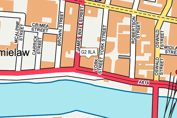 G2 8LA map - OS OpenMap – Local (Ordnance Survey) G2 8LA map - OS OpenMap – Local (Ordnance Survey)