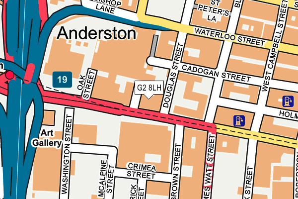 G2 8LH map - OS OpenMap – Local (Ordnance Survey) G2 8LH map - OS OpenMap – Local (Ordnance Survey)