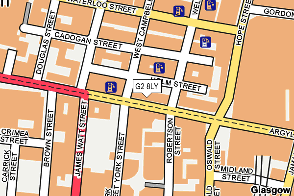 G2 8LY map - OS OpenMap – Local (Ordnance Survey) G2 8LY map - OS OpenMap – Local (Ordnance Survey)