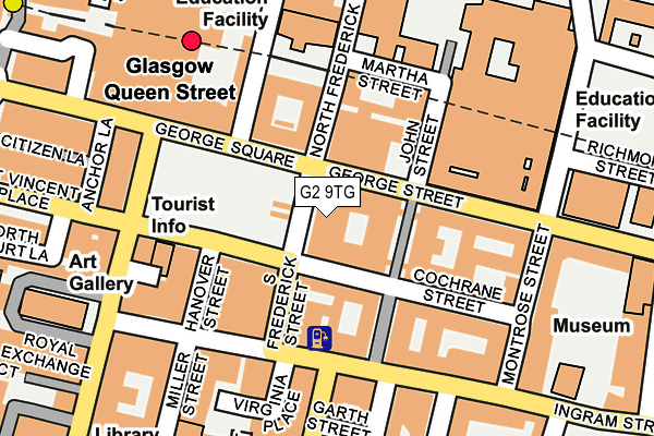 G2 9TG map - OS OpenMap – Local (Ordnance Survey) G2 9TG map - OS OpenMap – Local (Ordnance Survey)