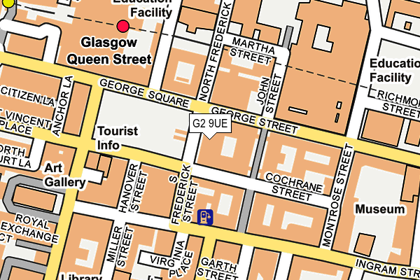 G2 9UE map - OS OpenMap – Local (Ordnance Survey) G2 9UE map - OS OpenMap – Local (Ordnance Survey)