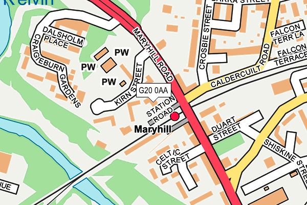 G20 0AA map - OS OpenMap – Local (Ordnance Survey) G20 0AA map - OS OpenMap – Local (Ordnance Survey)